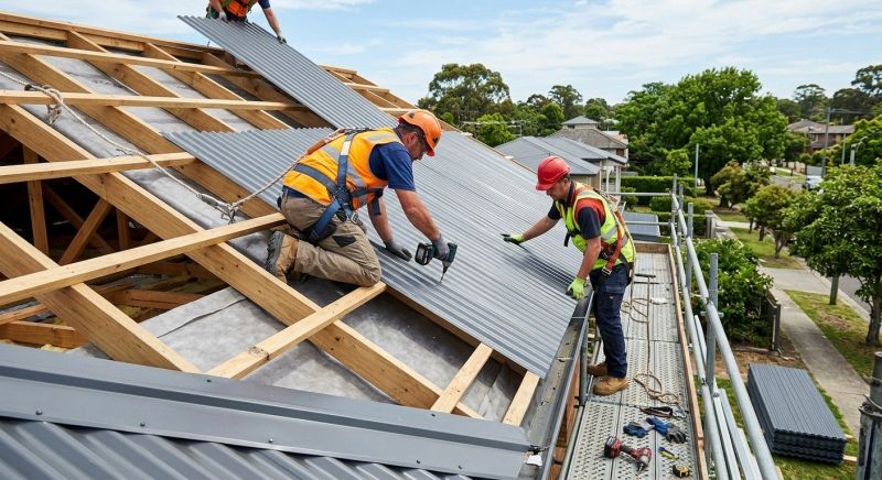 Composite Roof Installation