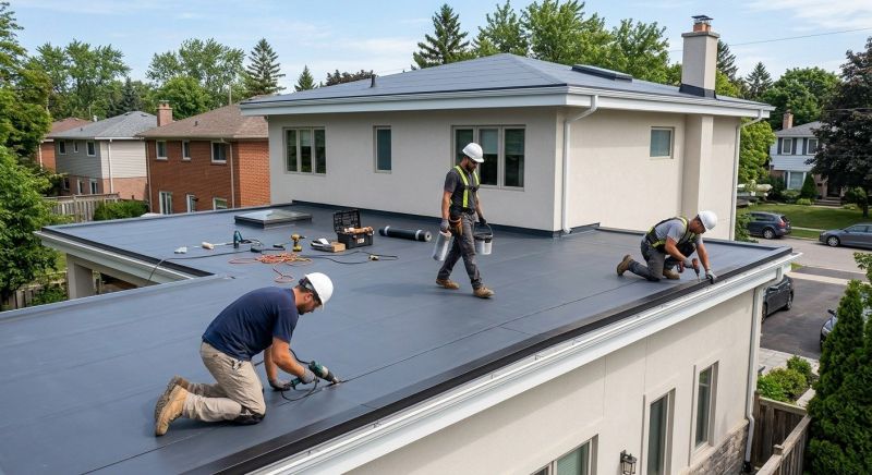 New Single Ply Roof Systems