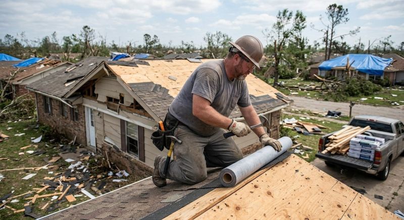 What To Do After Roof Storm Damage